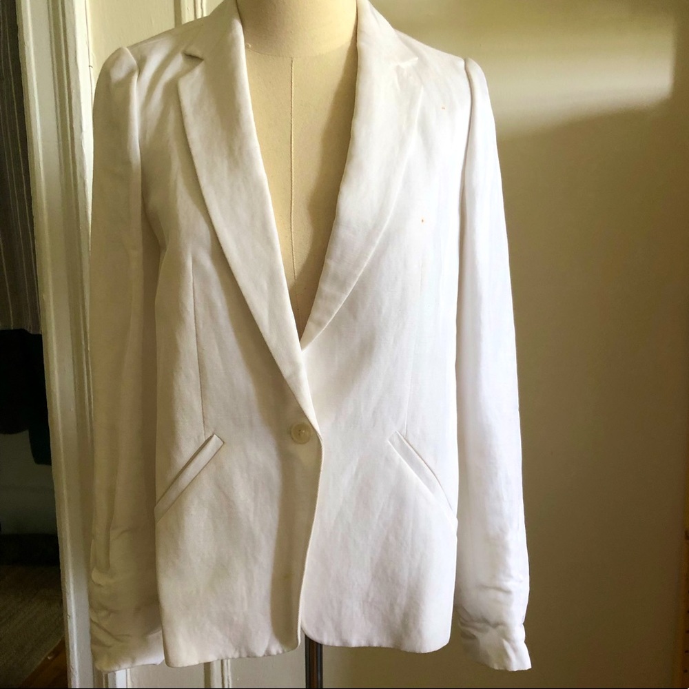 Club Monaco White Blazer